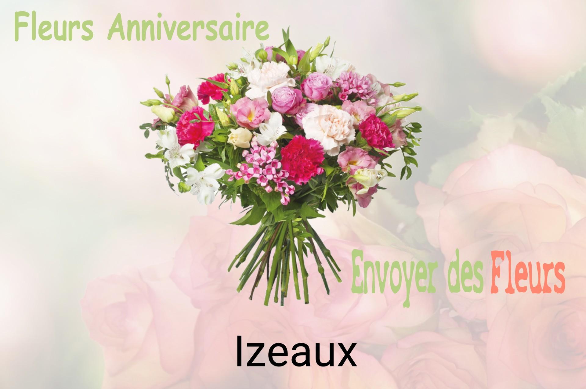 Bouquet de fleurs d’anniversaire livré à Izeaux